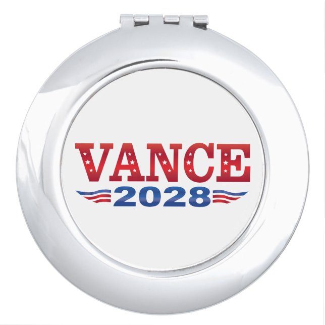 JD Vance President 2028 (bs) Compact Mirror (Front)