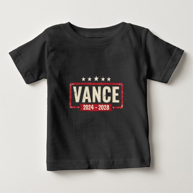 Jd Vance Trump Election 2028 President Vote  Baby T-Shirt (Front)