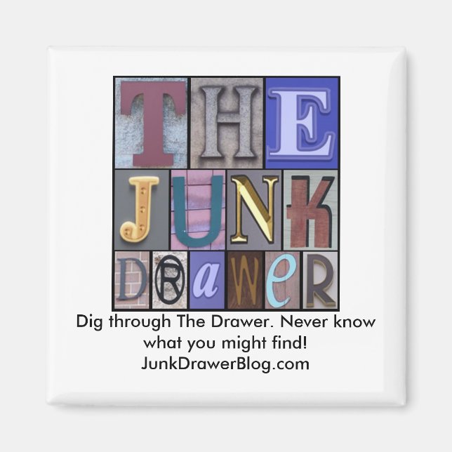 JDLogo, Dig through The Drawer. Never know what... Magnet (Front)