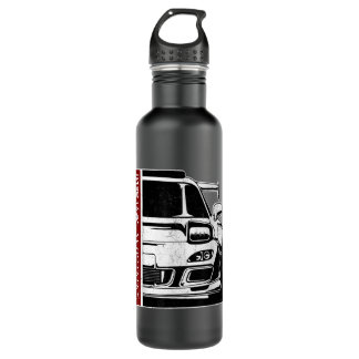 JDM Japan Motorsport tuning car 90s  Stainless Steel Water Bottle