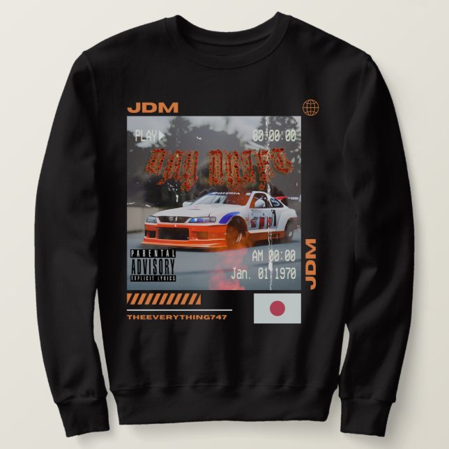 JDM Nissan Silvia S15 Sweatshirt (Design Front)