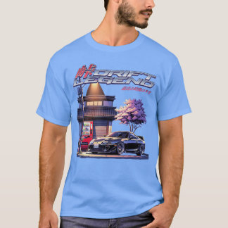 JDM Tokyo Japan Drift Race Tuning Retro Vintage Gr T-Shirt