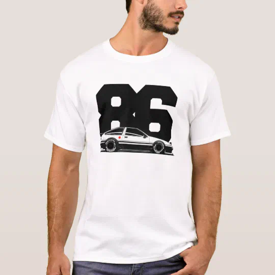 INITIAL D logo T-Shirt JDM AE86 Sprinter Skyline WRX INITIAL D logo T-Shirt JDM AE86 Sprinter Skyline WRX