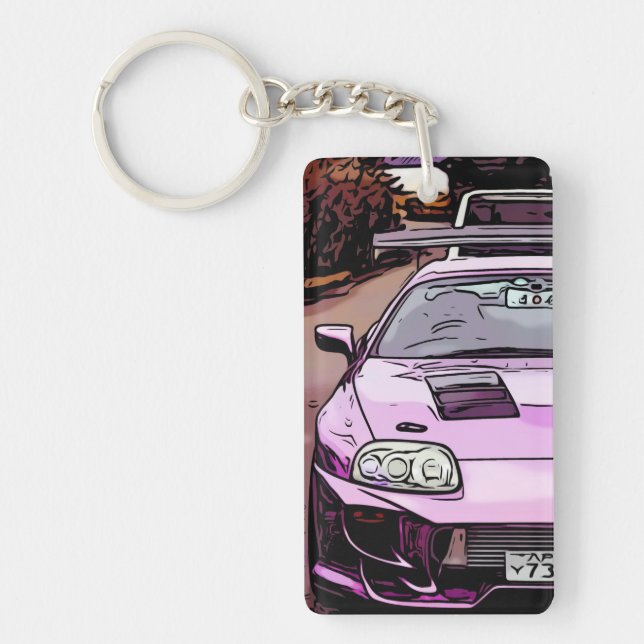 JDM Toyota Supra Keychain (Front)