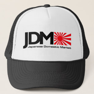 JDM Bride Hat in Black 