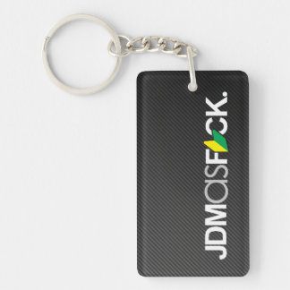 jdmasfck on faux carbon fiber keychain