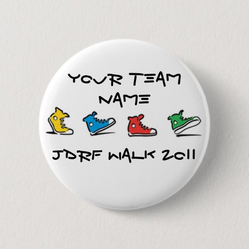 JDRF Walk 2011 Button