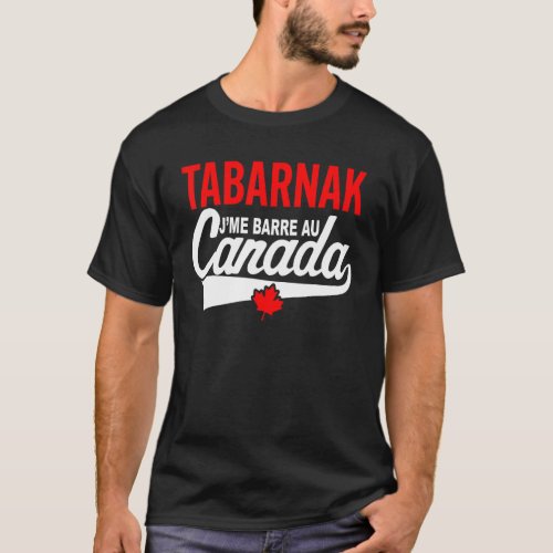 Je Me Bar Au Canada Passion Canada Flag Humour T_Shirt