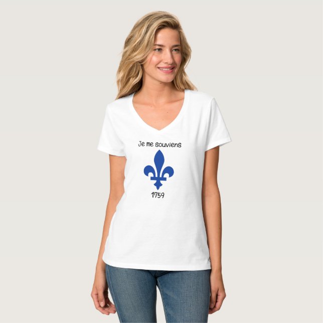 Je me souviens T-Shirt (Front Full)