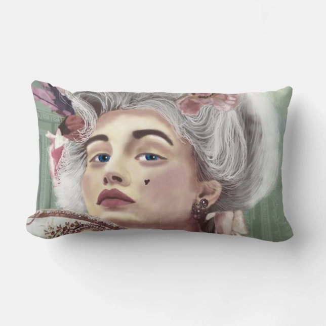 Je Ne Regrette Rien Lumbar Pillow (Front)