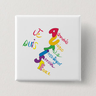 Je Suis Autiste Button