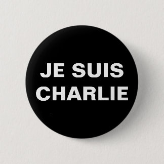JE SUIS CHARLIE - I AM CHARLIE BUTTON