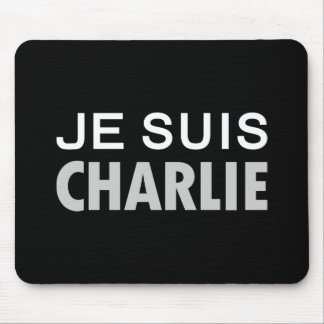 JE SUIS CHARLIE - national unity people Mouse Pad