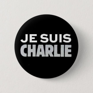 Je Suis Charlie Pinback Button