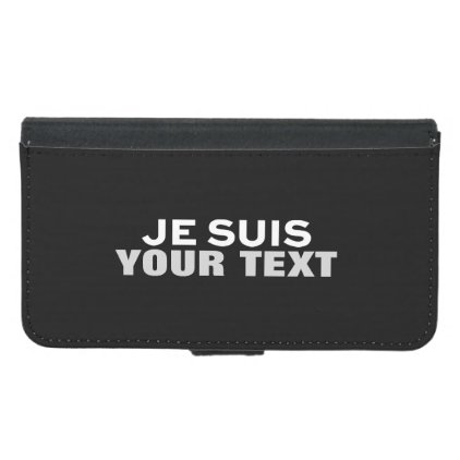 &quot;Je suis Charlie&quot; PRINT CUSTOM FUN PHONE CASE