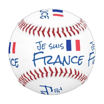 Je Suis France Baseball by kfleming1986 at Zazzle