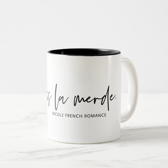 Je Suis La Merde mug (Front Right)