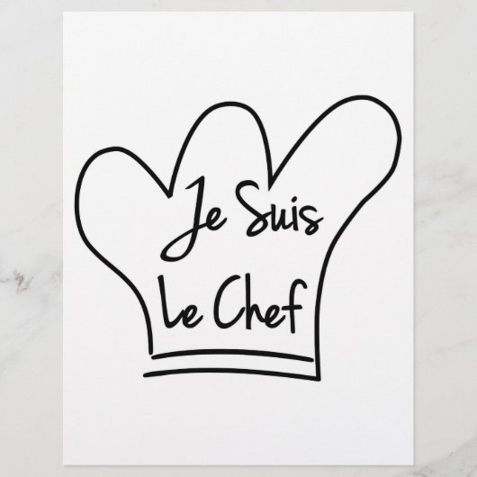 Je Suis Le Chef (Front)