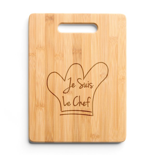 Je Suis Le Chef Engraved Cutting Board (Creator Uploaded)