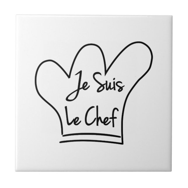 Je Suis Le Chef Tile (Front)