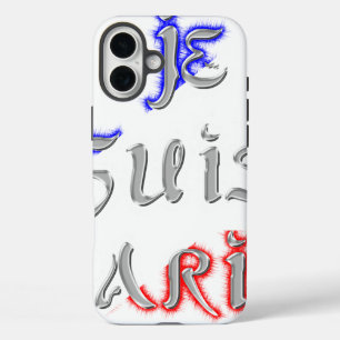 Je Suis Paris I love Paris iPhone 16 Plus Case