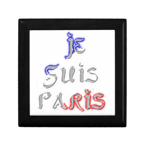 Je Suis Paris I love Paris Jewelry Box