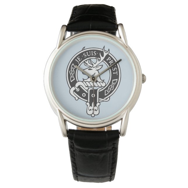 Je Suis Prest - Clan Fraser Crest Watch (Front)