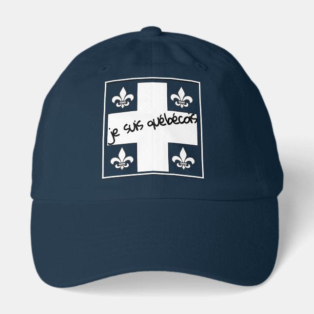 Je suis Québécois Hat (Front)