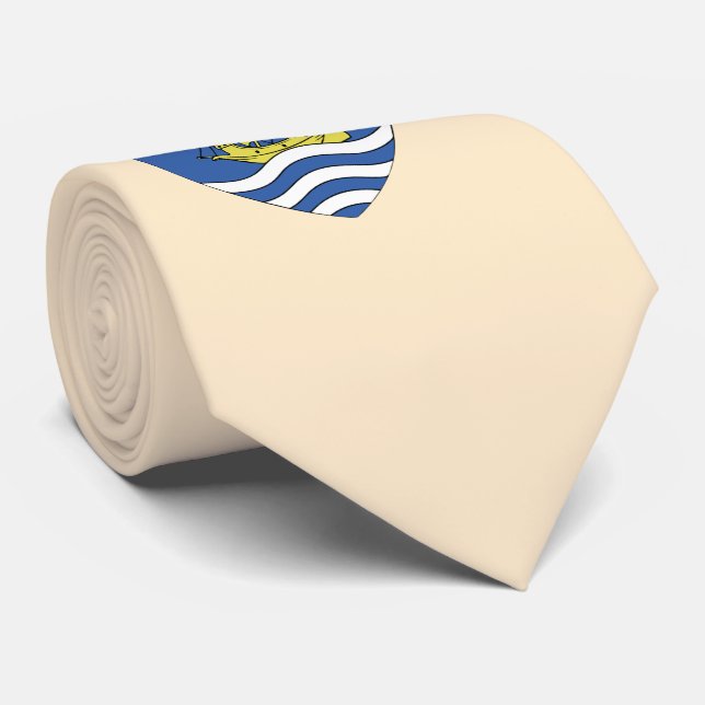Je suis Quebecois Neck Tie (Rolled)