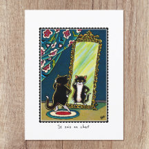 "Je suis un chat" Cat Personalized
