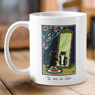 "Je suis un chat" Custom Kitty Cat Cute Mug