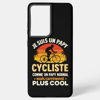 Je Suis Un Papy Cycliste Bicyclette Grand Père Samsung Galaxy S21+ Case