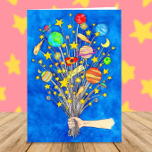 Je te décrocherai la lune greeting card