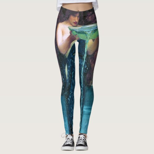 Jealous Circe John William Waterhouse Leggings