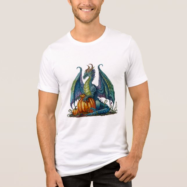 Jealous Dragon  Tri-Blend Shirt (Front)