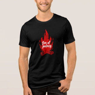Jealous fire illustration Tri-Blend shirt