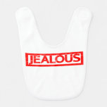 Jealous Stamp Baby Bib