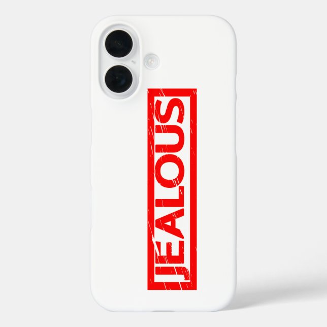 Jealous Stamp Case-Mate iPhone Case (Back)