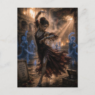 Jealousy / Flamenco Dancer / Old Theater Postcard