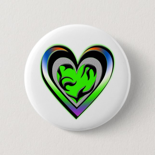 Jealousy Pinback Button (Front)