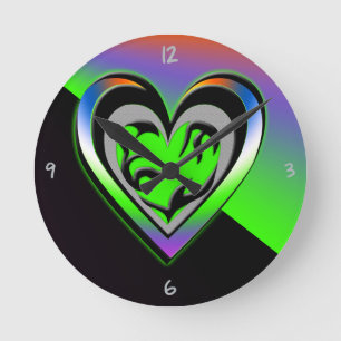 Jealousy Round Clock