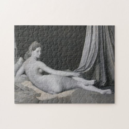Jean Auguste Dominique Ingres  Odalisque in Grisa Jigsaw Puzzle