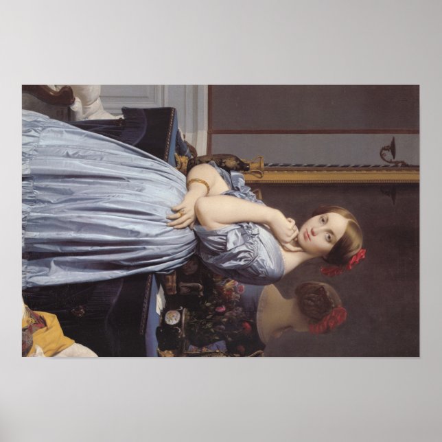 Jean Auguste Ingres Art Poster (Front)