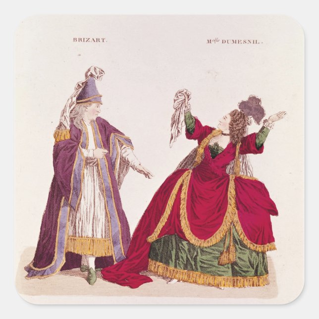 Jean-Baptiste Brizard  in the role of Joad Square Sticker (Front)