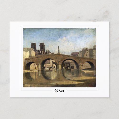 Jean_Baptiste_Camille Corot 141_2 _ Fine Art Pâ Postcard