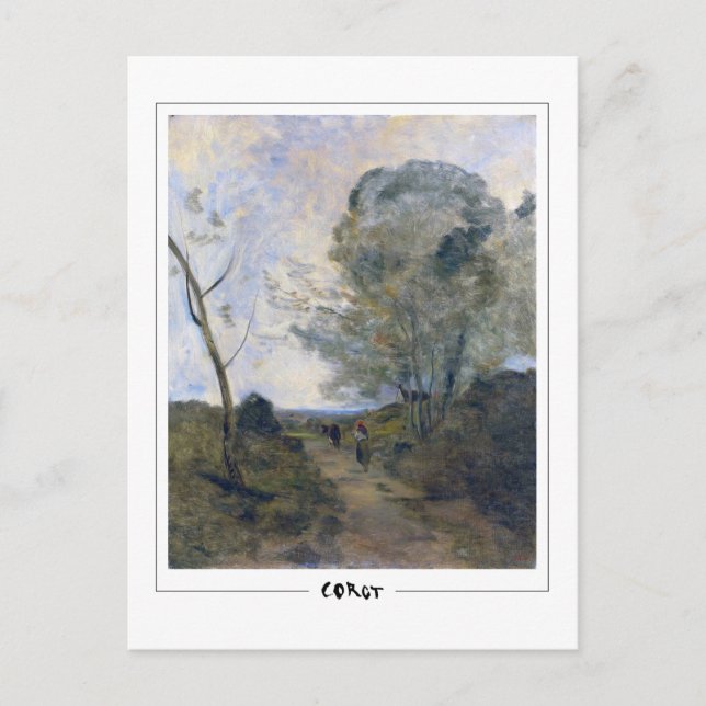 Jean-Baptiste-Camille Corot #24 - Fine Art Post… Postcard (Front)