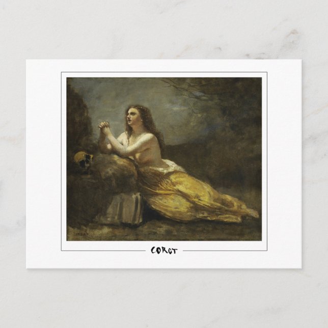 Jean-Baptiste-Camille Corot #4-2 - Fine Art Pos… Postcard (Front)