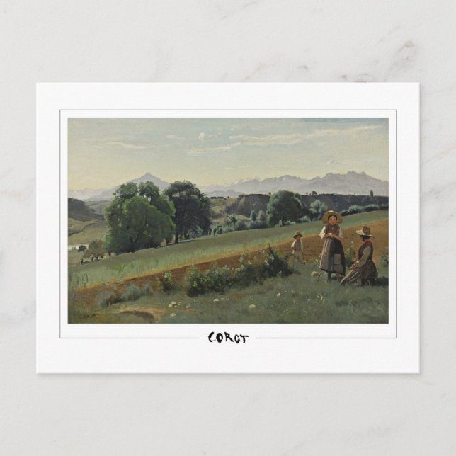 Jean-Baptiste-Camille Corot #558-2 - Fine Art Postcard (Front)