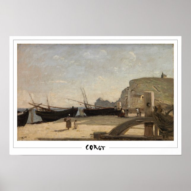 Jean-Baptiste-Camille Corot Art Poster #360 (Front)
