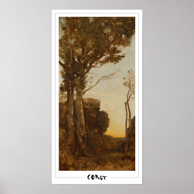 Jean-Baptiste-Camille Corot Art Poster #481 (Front)